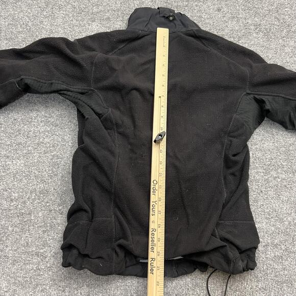 Patagonia Jacket Womens Small Black R Regulator Fleece Full Zip Mesh Lined Warm - Picture 11 of 12